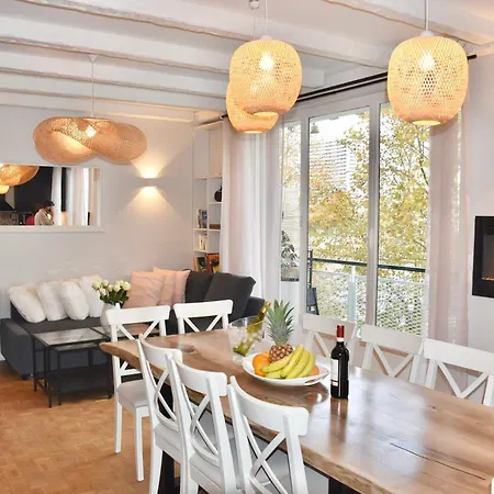 Apartment Parisnicostay - Cosy 4 Bedrooms Flat Seine River Paris