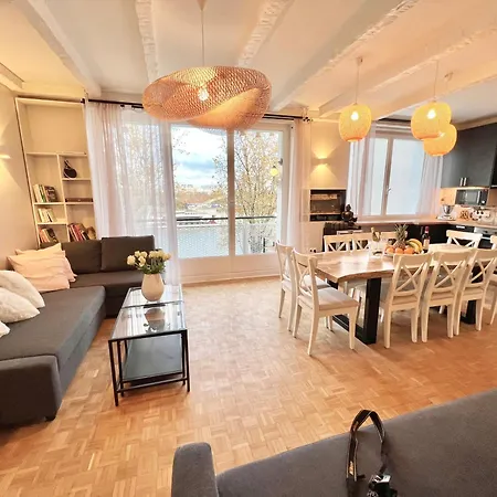Parisnicostay - Cosy 4 Bedrooms Flat Seine River Paris